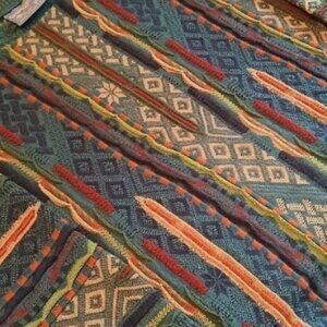 Vintage 90's Geccu Australia Coogi Style Crewneck Sweater - Adult Size XXXL 3XL